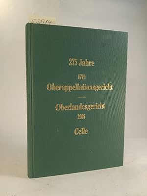 Seller image for Festschrift zum 275jährigen Bestehen des Oberlandesgerichts Celle for sale by ANTIQUARIAT Franke BRUDDENBOOKS