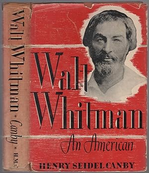 Bild des Verkufers fr Walt Whitman: An American zum Verkauf von Between the Covers-Rare Books, Inc. ABAA