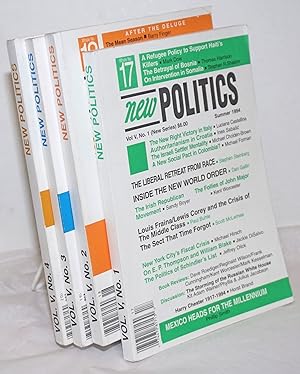 Seller image for New politics; a journal of socialist thought. Vol. 5, No. 1-4 (New Series whole Nos.17-20), Summer 1994-Winter 1996 for sale by Bolerium Books Inc.