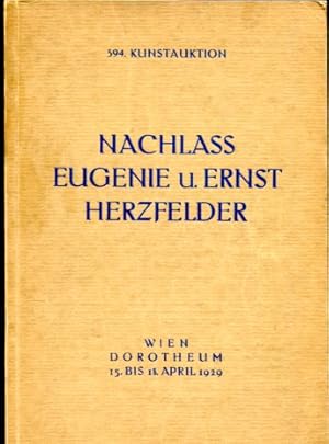 Nachlaß Eugenie und Ernst Herzfelder. Glas, Porzellan, Silber . 394. Kunstauktion Dorotheum Wien,...