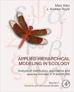 Image du vendeur pour Applied Hierarchical Modeling in Ecology : Analysis of Distribution, Abundance and Species Richness in R and BUGS: Dynamic and Advanced Models mis en vente par GreatBookPrices