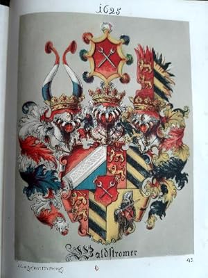 Heraldisches Original-Musterbuch für Künstler, Bauleute, Siegelstecher, Wappenmaler, Bildhauer, S...