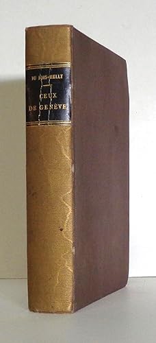 « Ceux de Genève » 1601-1602.