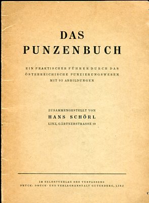 Das Punzenbuch.