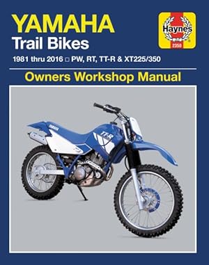 Bild des Verkufers fr Haynes Yamaha Trail Bikes 1981-2016 Owner's Workshop Manual zum Verkauf von GreatBookPricesUK