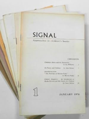 Seller image for Signal: approaches to children's books (8 issues) for sale by Cotswold Internet Books