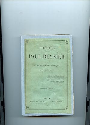 Seller image for POSIES prcdes d'une notice biographique par l' abb A. Bayle . deuxime dition for sale by Librairie CLERC