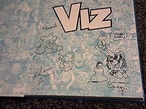 Bild des Verkufers fr VIZ ANNUAL 2021: THE WIZARD'S SLEEVE SIGNED WITH FAT SLAGS & FINBARR SAUNDERS SKETCHES zum Verkauf von Books for Collectors