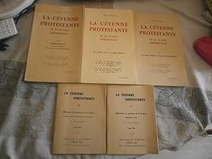 La Cévenne protestante ( 5 volumes). La Cévenne protestante & sa plaine méridionale de Louis XVI ...