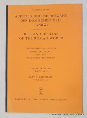 Bild des Verkufers fr Bermerkungen zur "Germania" des Tacitus aus archologischer Sicht. SA aus: Aufstieg und Niedergang der rmischen Welt, Band 33.3. Berlin, de Gruyter, 1991. Mit 3 Tafelabbildungen u. 2 Karten im Text. 32 S. (= S. 2223-2254). Orig.-Umschlag. zum Verkauf von Jrgen Patzer