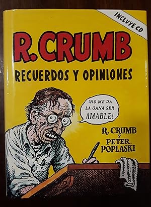 Imagen del vendedor de R. Crumb: Recuerdos y opiniones (Memorias) (Spanish Edition) a la venta por Domiduca Libreros