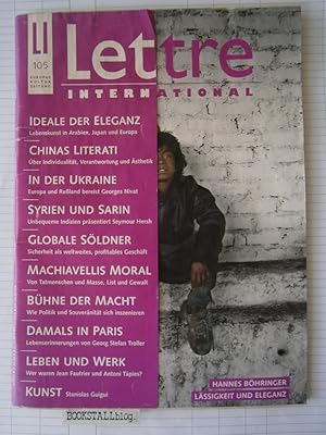 Lettre International LI 105 : Europas Kulturzeitung
