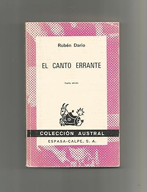 Seller image for El canto errante. for sale by Librera El Crabo