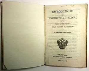 introduzione alla grammatica itaiana