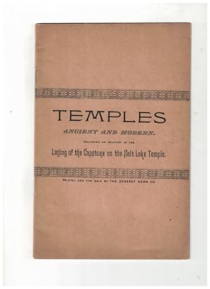 Seller image for Temples. Descriptive and Historical Sketches of Ancient and Modern Edifices for sale by Ken Sanders Rare Books, ABAA