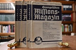 Evangelisches Missionsmagazin 83. Jahrgang Hefte 1-6.