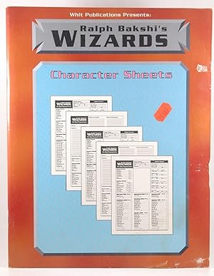 Seller image for Ralph Bakshi's Wizards Character Sheets for sale by Chris Korczak, Bookseller, IOBA