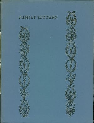 Family Letters and Printer's Progress: Some Comments on Type. [Cover title: Family Letters]