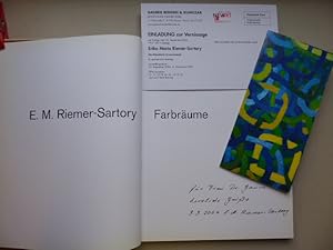 Farbräume. Herausgeber: Galerie Benden & Klimczak, Edition Kunst Parterre GmbH. Text: Jutta Saum....