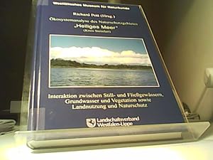 Seller image for kosystemanalyse des Naturschutzgebietes "Heiliges Meer" (Kreis Steinfurt). Interaktionen zwischen Stil- und Fliessgewssern, Grundwasser und Vegetation sowie Landnutzung und Naturschutz for sale by Eichhorn GmbH