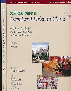 Seller image for David and Helen in China. An Intermediate Course in Modern Chinese. Two volume set for sale by Barter Books Ltd