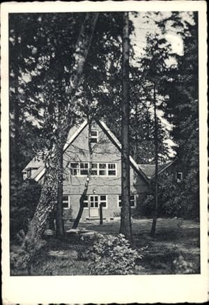 Bild des Verkufers fr Ansichtskarte / Postkarte Eckel Rosengarten in Niedersachsen, Die Falken, Landesverband Hamburg, Hans Birckholz Heim zum Verkauf von akpool GmbH