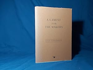 Seller image for A Lament for the Makers(Paperback,w/dust jacket,2006) for sale by Codex Books