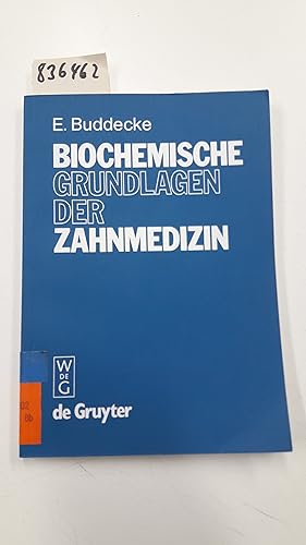 Bild des Verkufers fr Biochemische Grundlagen der Zahnmedizin. zum Verkauf von Versand-Antiquariat Konrad von Agris e.K.