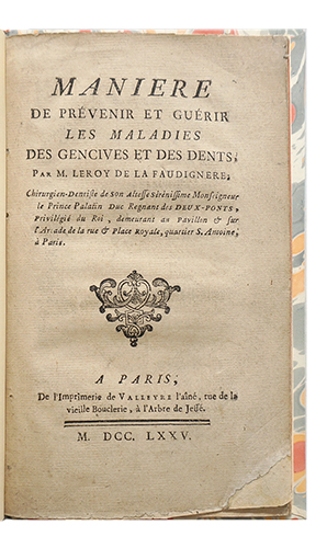 Manière de prévenir et guérir les maladies des gencives et des dents.