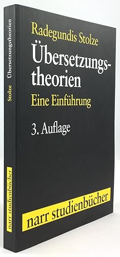 Bild des Verkufers fr bersetzungstheorien. Eine Einfhrung. 3. aktualisierte Auflage. zum Verkauf von Antiquariat Heiner Henke