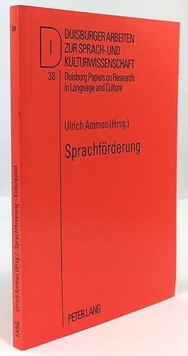 Imagen del vendedor de Sprachfrderung. Schlssel auswrtiger Kulturpolitik. a la venta por Antiquariat Heiner Henke