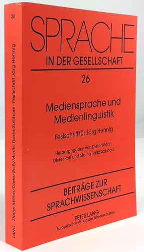 Bild des Verkufers fr Mediensprache und Medienlinguistik. Festschrift fr Jrg Hennig. zum Verkauf von Antiquariat Heiner Henke