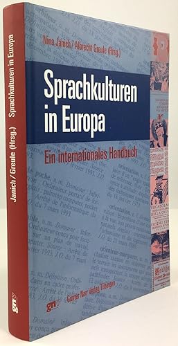 Bild des Verkufers fr Sprachkulturen in Europa. Ein internationales Handbuch. zum Verkauf von Antiquariat Heiner Henke