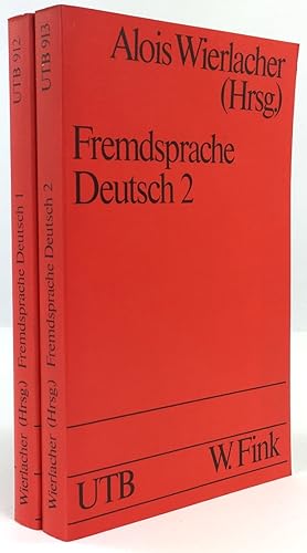 Immagine del venditore per Fremdsprache Deutsch. Grundlagen und Verfahren der Germanistik als Fremdsprachenphilologie. Band 1 (und) Band 2. venduto da Antiquariat Heiner Henke