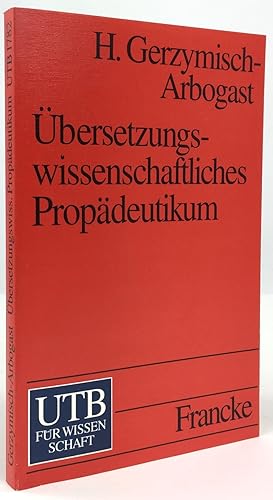 Imagen del vendedor de bersetzungswissenschaftliches Propdeutikum. a la venta por Antiquariat Heiner Henke