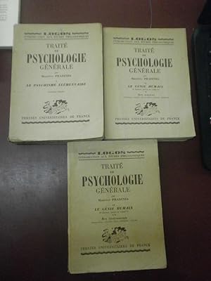 Traité de psychologie générale (3vls)