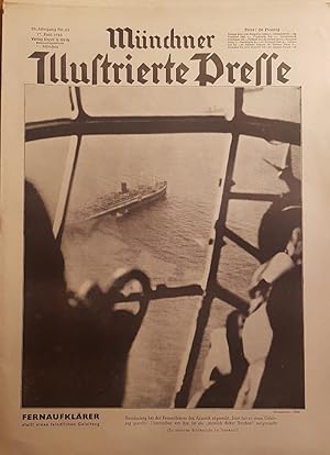 Münchner Illustrierte Presse. Nummer 24, 17. Juni 1943. Feindaufklärer stellt einen feindlichen G...