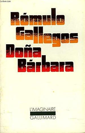 Imagen del vendedor de Dona Barbara a la venta por JLG_livres anciens et modernes