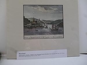 Imagen del vendedor de View of Dartmouth Castle in Devonshire a la venta por Roger Collicott Books