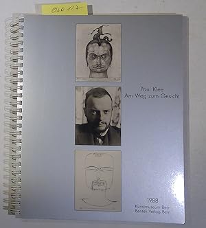 Bild des Verkufers fr Paul Klee Agenda. Am Weg zum Gesicht. Das Thema der Physiognomie im Werk von Paul Klee zum Verkauf von Antiquariat Trger