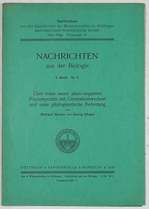 Über einen neuen plano-isogamen Phycomyceten mit Generationswechsel und seine phylogenetische Bed...