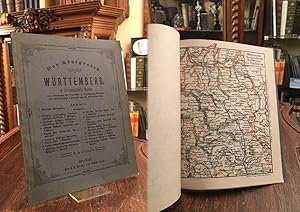 Das Königreich Württemberg : 16 lithographierte Karten zum Gebrauche für Geschäfts- & Vergnügungs...