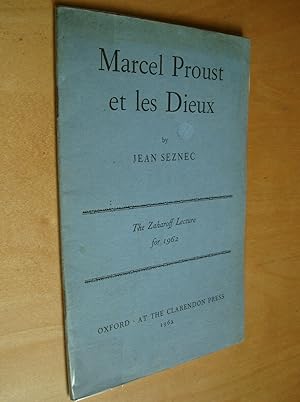 Marcel Proust et les Dieux
