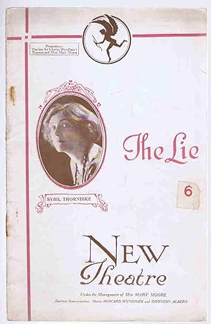 Immagine del venditore per The Lie by Henry Arthur Jones: New Theatre Programme venduto da Lazy Letters Books