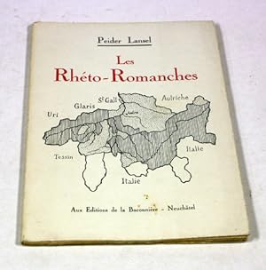 Bild des Verkufers fr Les Rhto-Romanches. zum Verkauf von Antiquariat Gallus / Dr. P. Adelsberger
