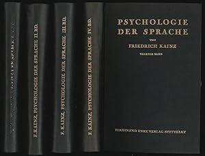 Psychologie der Sprache.