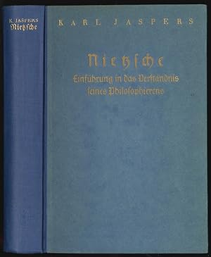 Bild des Verkäufers für Nietzsche. Einführung in das Verständnis seines Philosophierens. zum Verkauf von Antiquariat Burgverlag