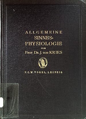 Seller image for Allgemeine Sinnesphysiologie. for sale by books4less (Versandantiquariat Petra Gros GmbH & Co. KG)