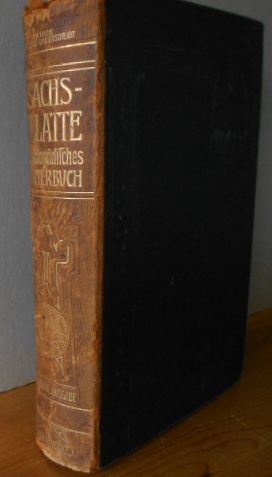 Imagen del vendedor de Methode Toussaint-Langenscheidt. Sachs-Villatte. Enzyklopdisches franzsisch-deutsches und deutsch-franzsisches Wrterbuch. Hand- und Schulausgabe. Mit Angabe der Aussprache nach dem phonetischen System der Methode Toussaint-Langenscheidt dargestellt von G. Langenscheidt in Berlin. (Auszug aus der groen Ausgabe). Hier: Zweiter Teil - Deutsch-Franzsisch a la venta por Versandantiquariat Gebraucht und Selten