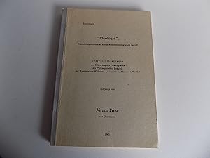 "Ideologie". Präzisierungsversuch an einem wissenssoziologischen Begriff. Dissertation (Münster).